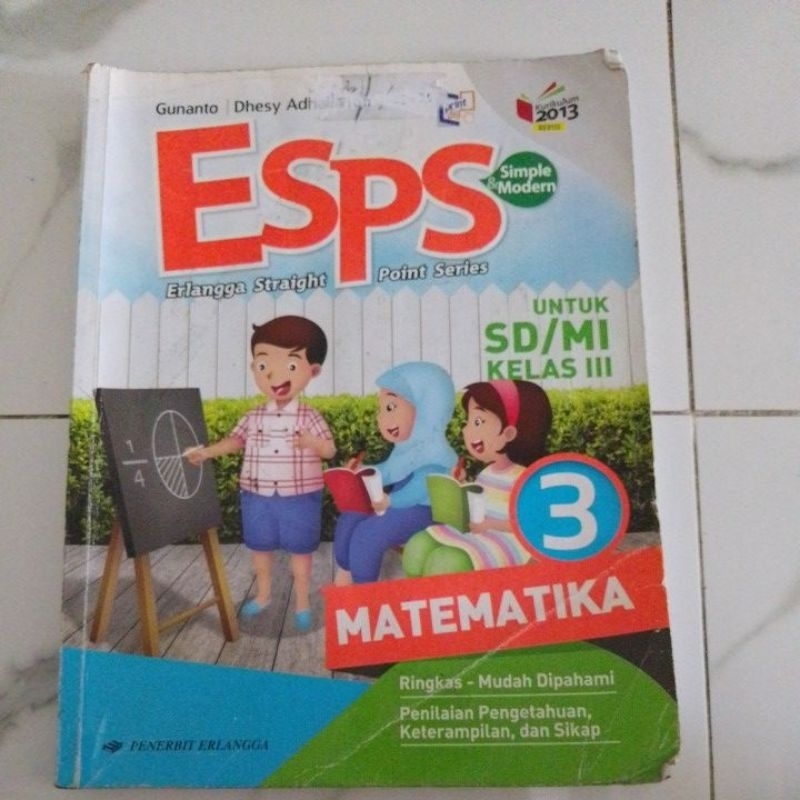 

Buku ESPS Matematika kelas 3 SD