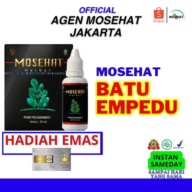Mosehat Herbal Obat Batu Empedu Original