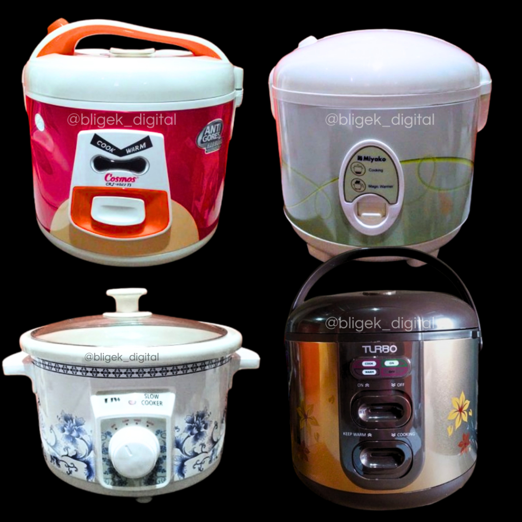 Rice Cooker MIYAKO & COSMOS & TURBO /Magiccom / Magicom dan Slow Cooker