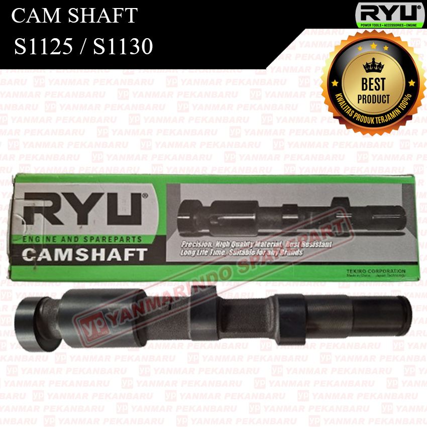 S1125 S1130 Camshaft As Klep Noken As mesin dongfeng 30PK 33PK RYU