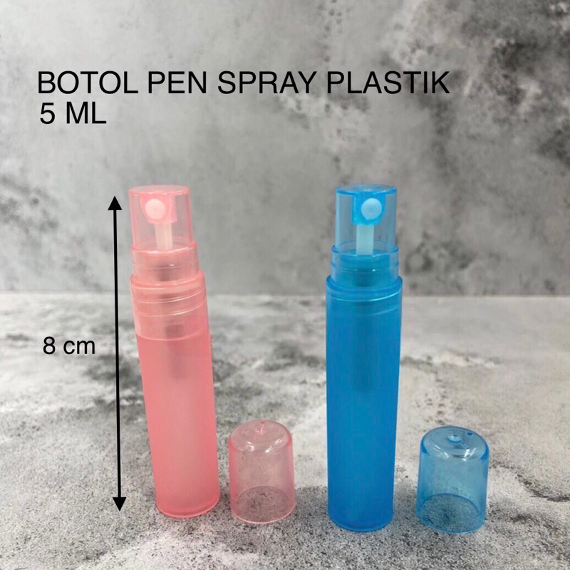 botol plastik spray mini 5ml 10ml travel size anti bocor anti tumpah botol transparan isi ulang
