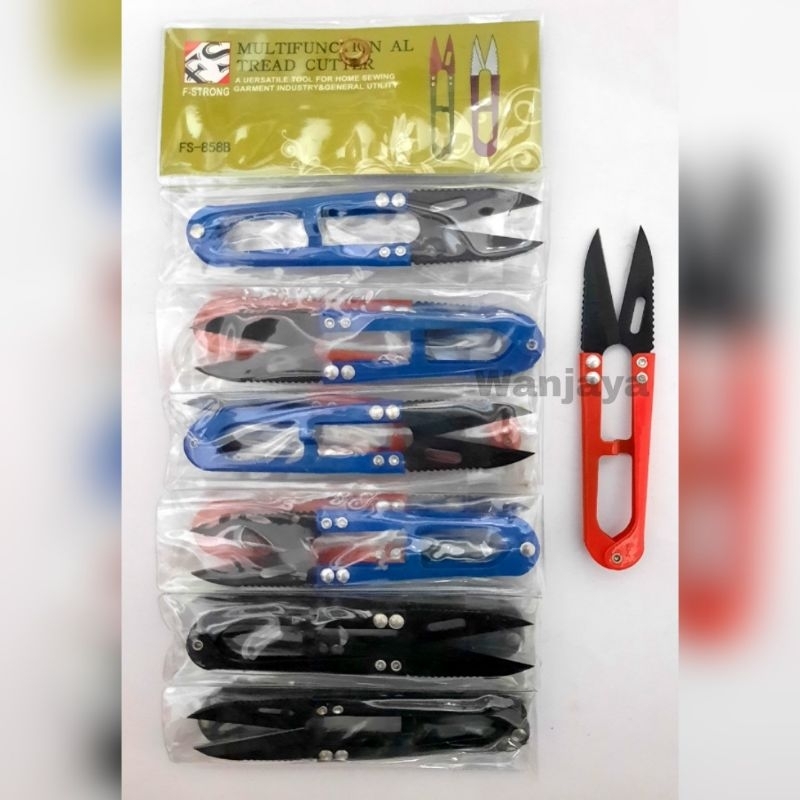

Gunting catrek / cekris / thread cutter / potong benang kecil F-Strong FS-858B (12 pcs) JunDW