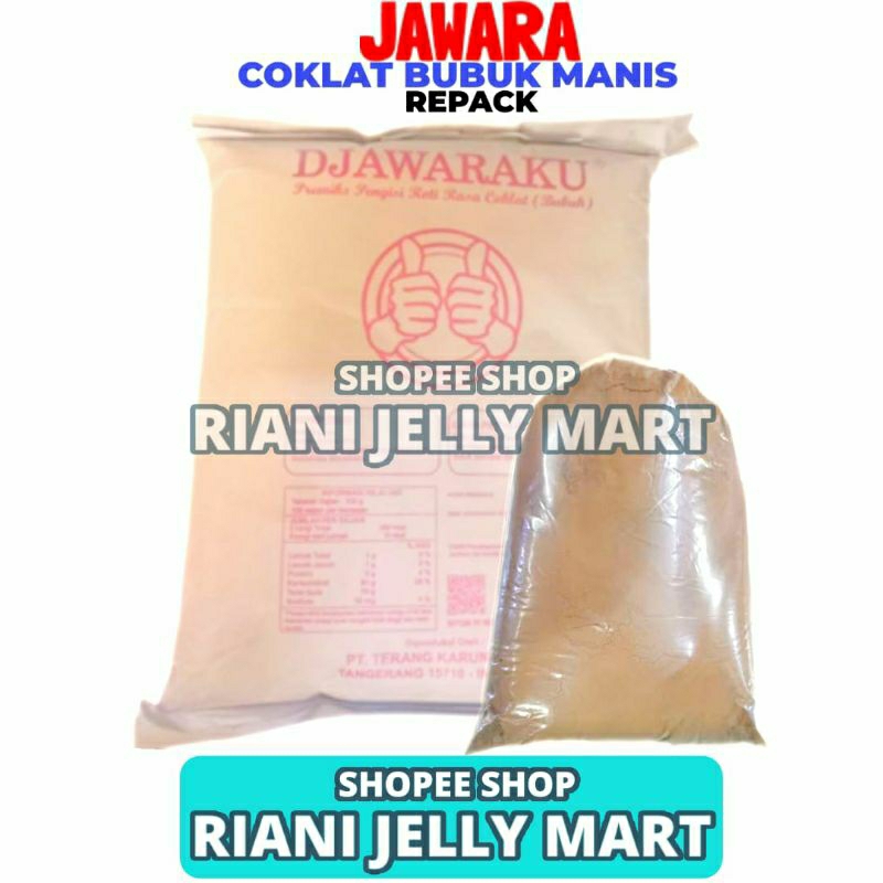 

Coklat Bubuk Manis Jawara 500gr Repacked