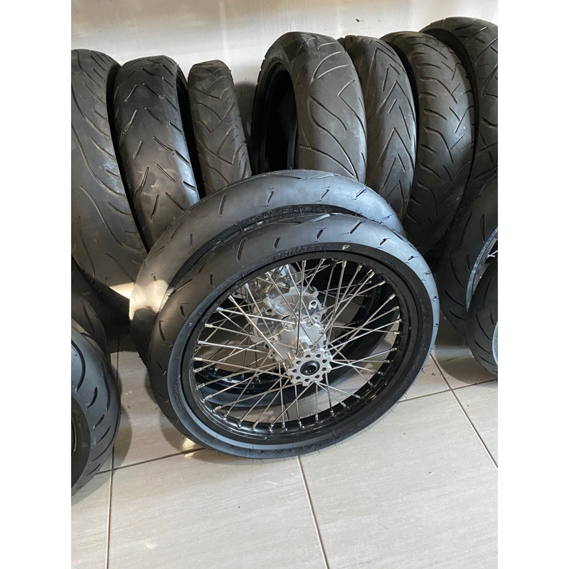 roda crf surex ukuran 160 185 ban 80/80 90/80