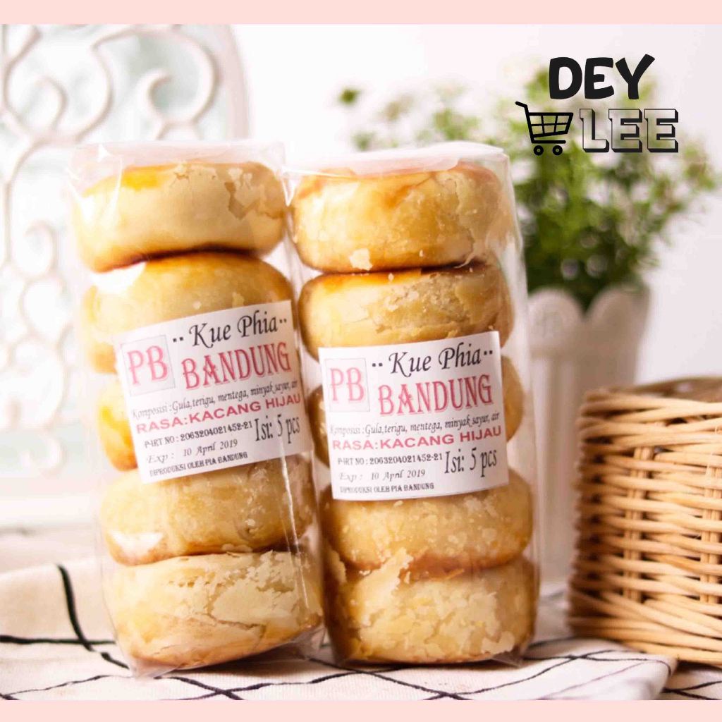 

Kue Pia Rasa Kacang Hijau isi 5 pcs Halal Bandung