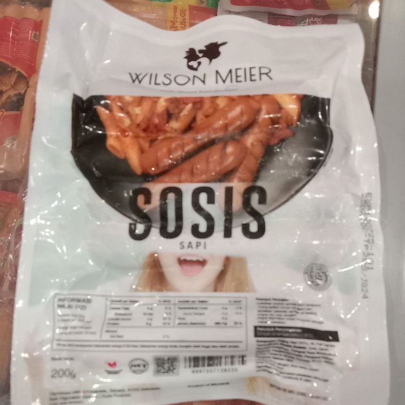

wilson sosis sapi 200gram