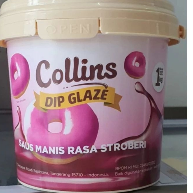 

Collins Selai Glaze Stroberi 1kg