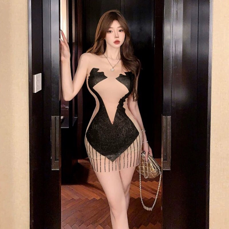 bodycon glamour sexy dress (ANTI PASARAN) E61