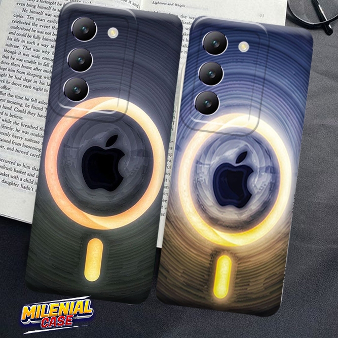 (MJA03) Softcase Vivo Y100 5G/Y100 4G Clear case Motif Aplikasi Pro Camera Camera belakang