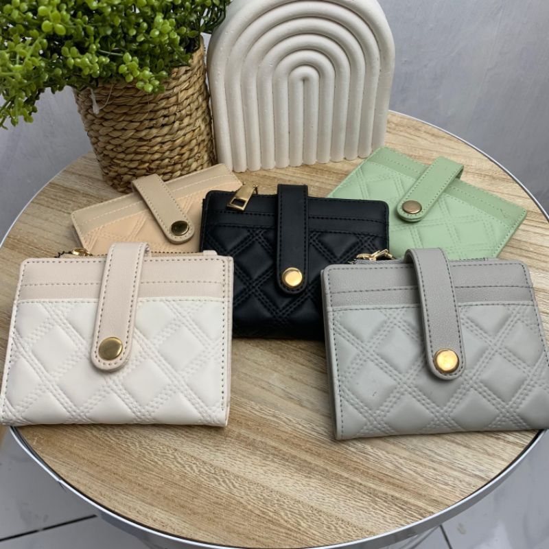 Prade Clasik Dompet lipat wanita | dompet Lipat dompet elegan | dompet simple