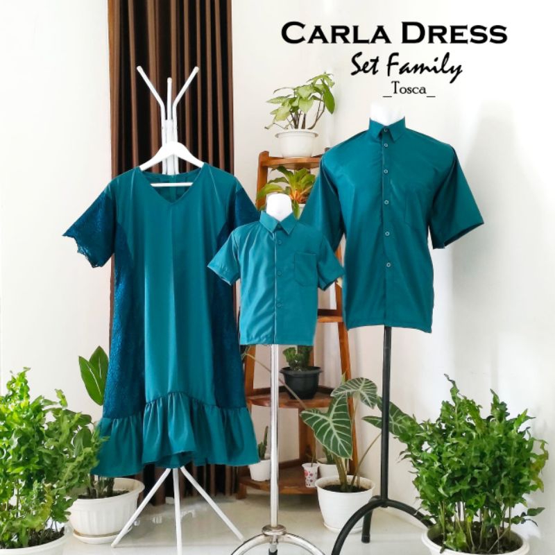 CARLA DRESS / SET FAMLY / DRESS ANAK