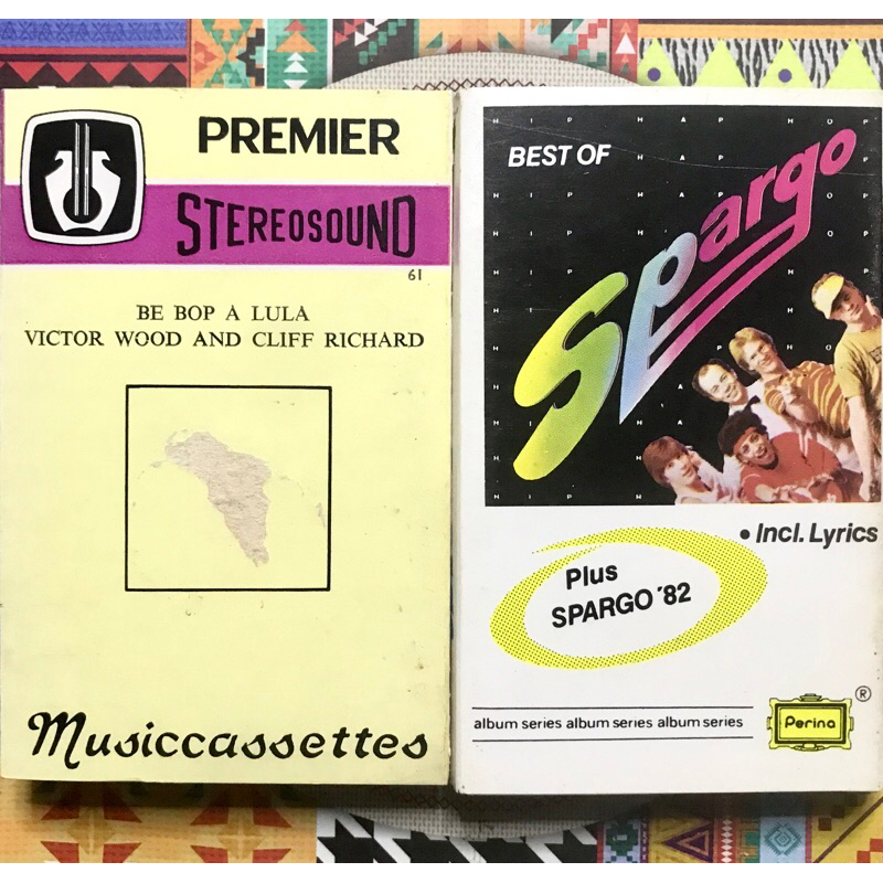 KASET PITA SPARGO DAN VICTOR WOOD SEPAKET