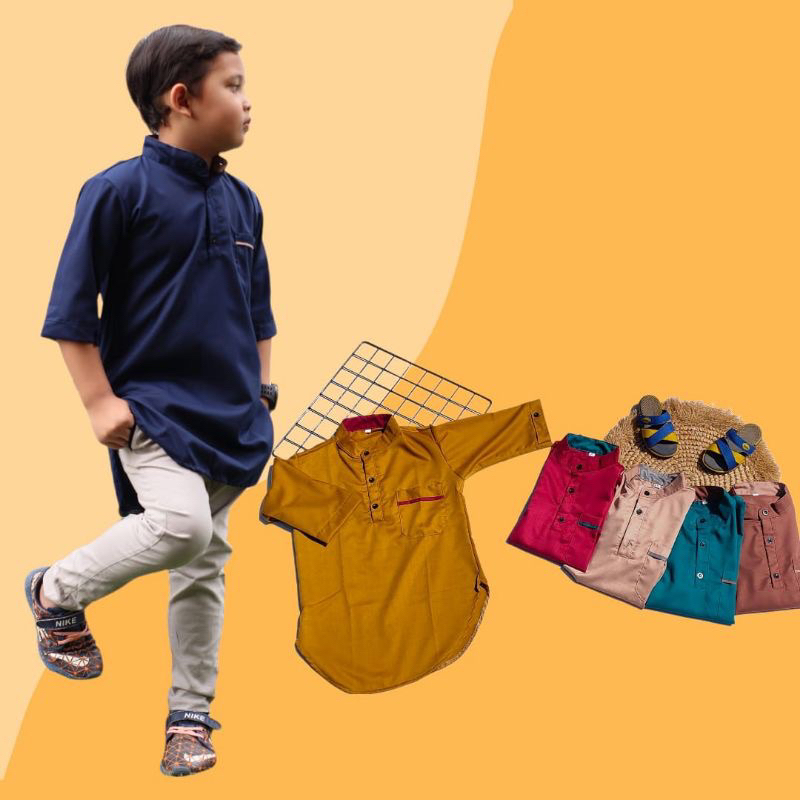 KOKO KURTA ANAK KURTA SIGARET ANAK KURTA ANAK RAYSA KURTA ANAK MODEL PANJANG KOKO KURTA ANAK