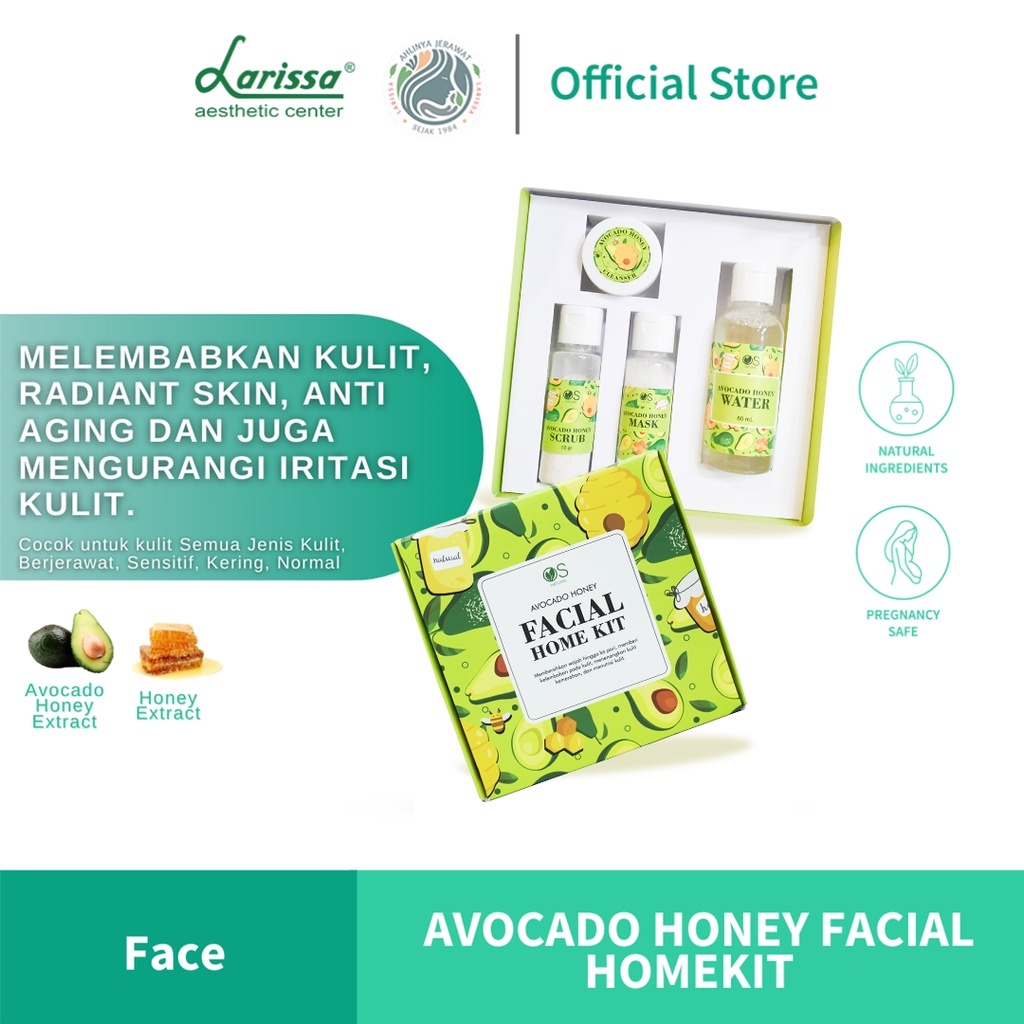 Larissa Avocado Honey Facial Home Kit