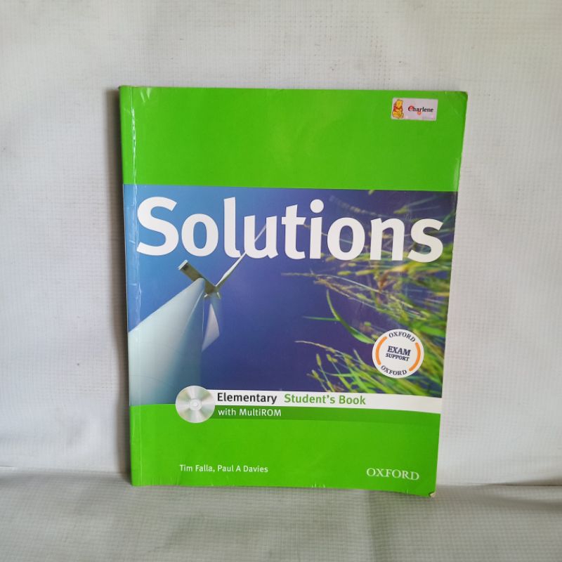 Solutions Elementary Student's Book