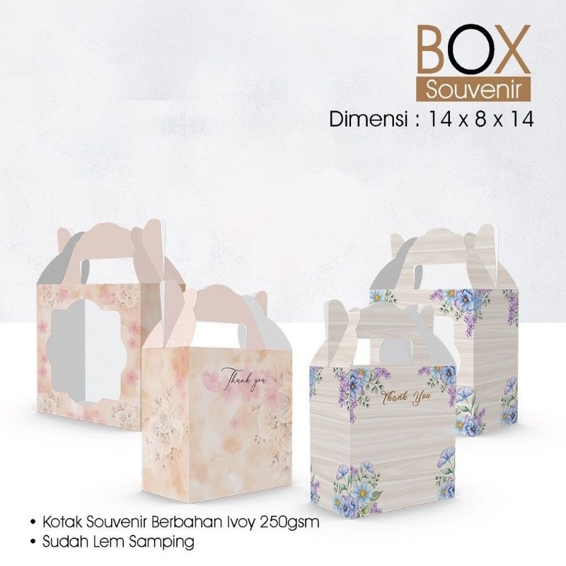 

Paperbox 14 x 8 x 14 cm Ivory (Min Order 5 Pcs)