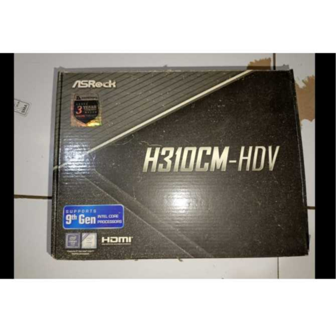 paket i3 9100f + motherboard asrock h310cm-hdv