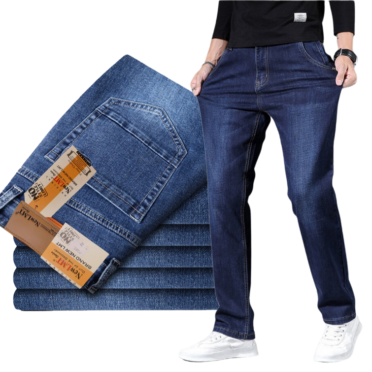 Celana Jeans Strecth Slimfit Skinny Pria - Bioblitz Biru Langit Laut