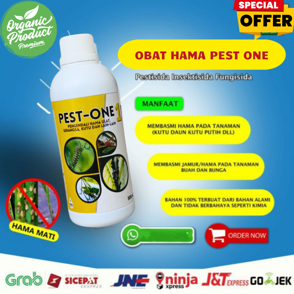 pestisida organik untuk semua hama Tanaman Insektisida sistemik  Fungisida Organik Cair Pest One