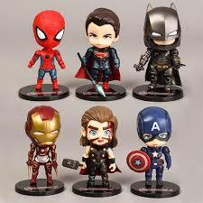 

(Ready Stock) Cake topper figur avenger dekorasi pesta ulang tahun cowok