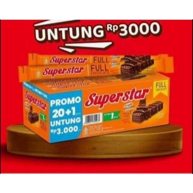 

Superstar Triple Chocolate Box 20 Pcs