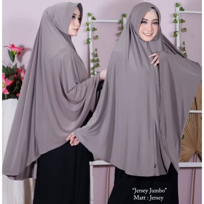 ORIGINAL Hijab Bergo Hamidah Jumbo  XXXL Khimar Jersey premium Syar'i