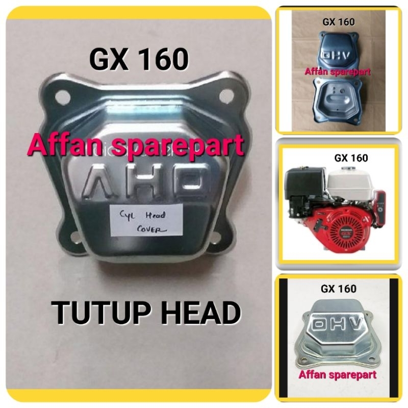 TUTUP HEAD GX 160 / COVER CYLINDER HEAD GX 160