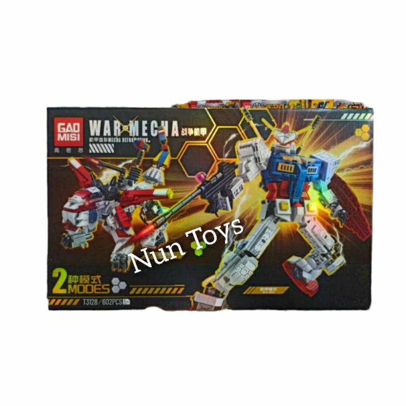 Mainan Lego Robot Gundam War Mecha