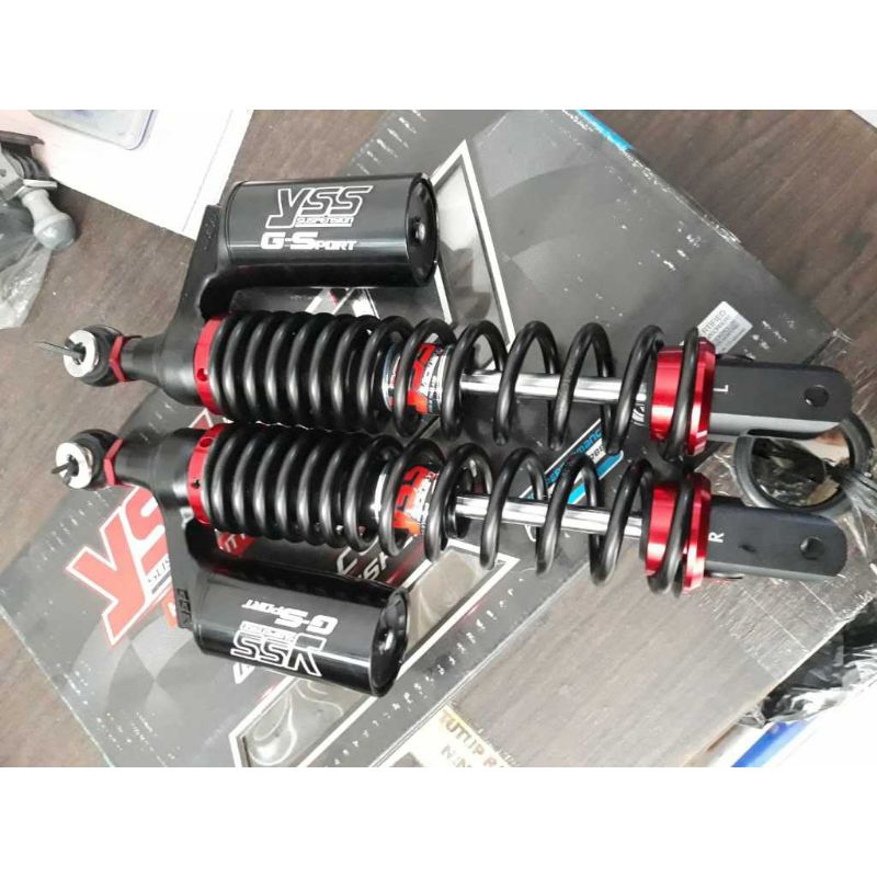 SHOCKBREAKER SHOCK YSS HONDA PCX 150 YSS BLACK SERIES G-SPORT TINGGI 350MM ORIGINAL