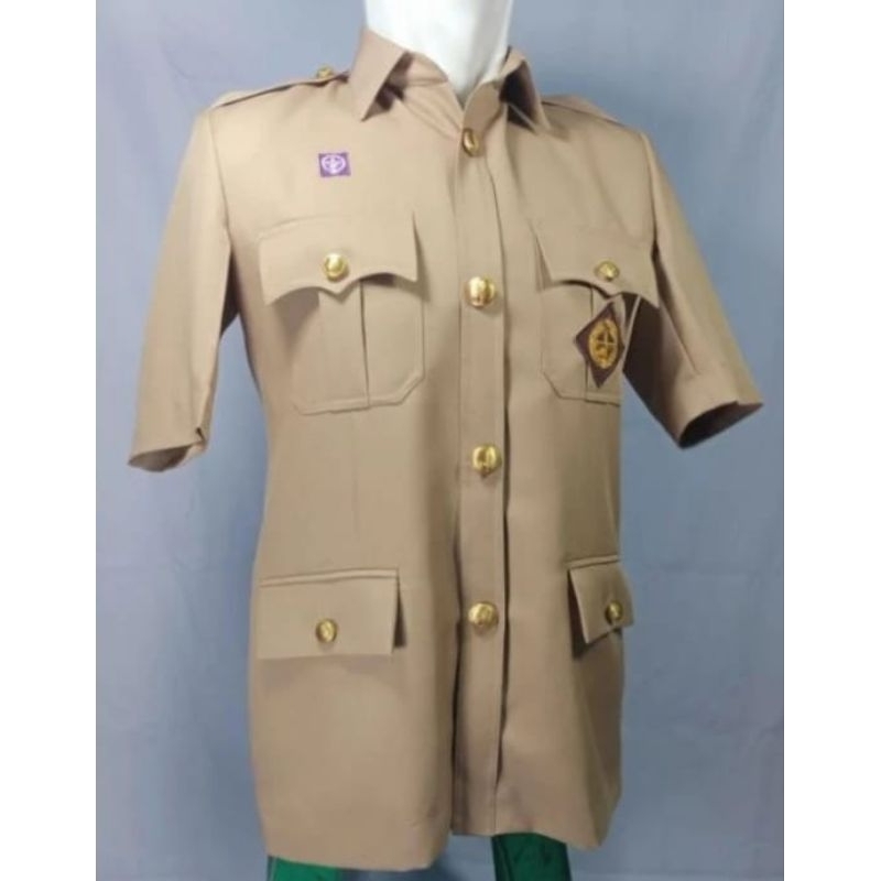 Seragam PDU PRAMUKA Baju Pramuka Lengan Pendek