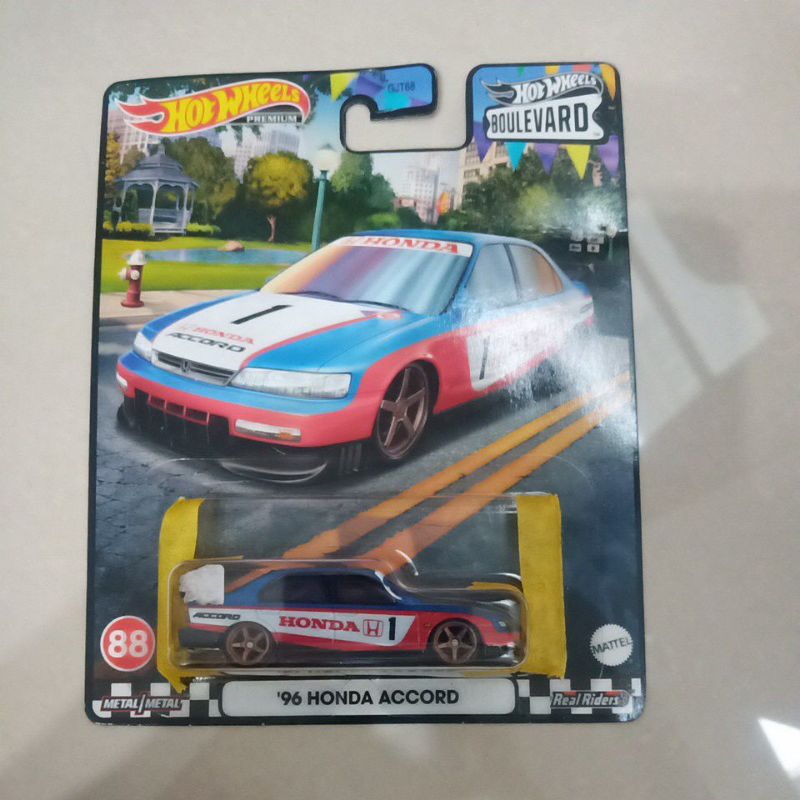 96 honda accord hotwheels premium boulevard