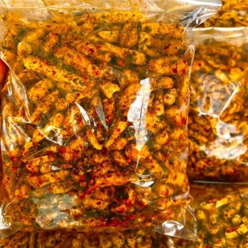 

basreng viral.pedas daun jeruk 1 KG