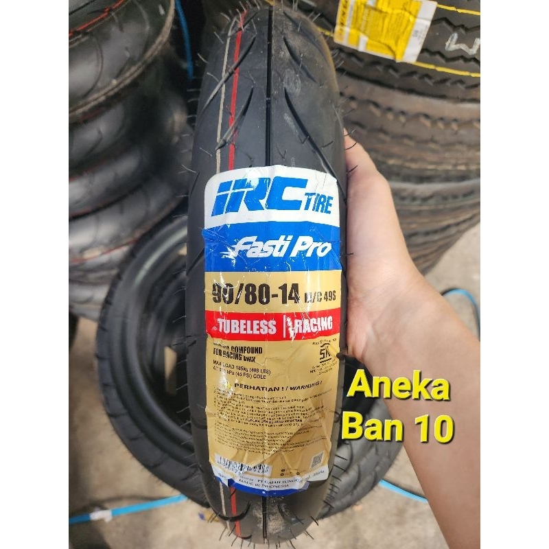 Ban IRC 90/80-14 FASTI PRO Tubeless Soft Compound