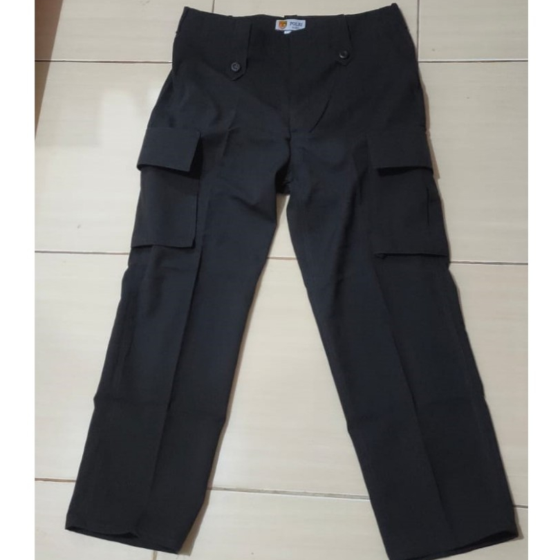 celana pdl hitam jatah polri 2023 original bahan halus premium