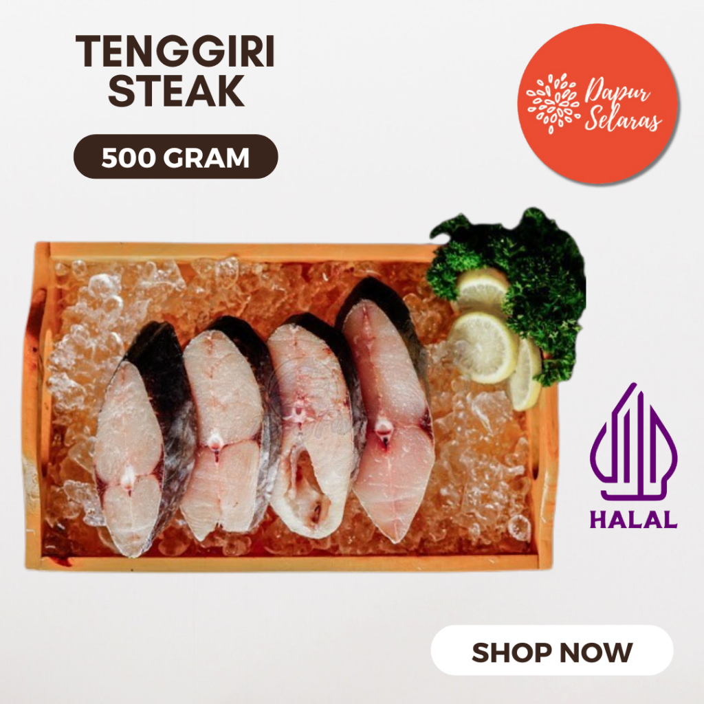 

Ikan Tenggiri Steak 500 Gram