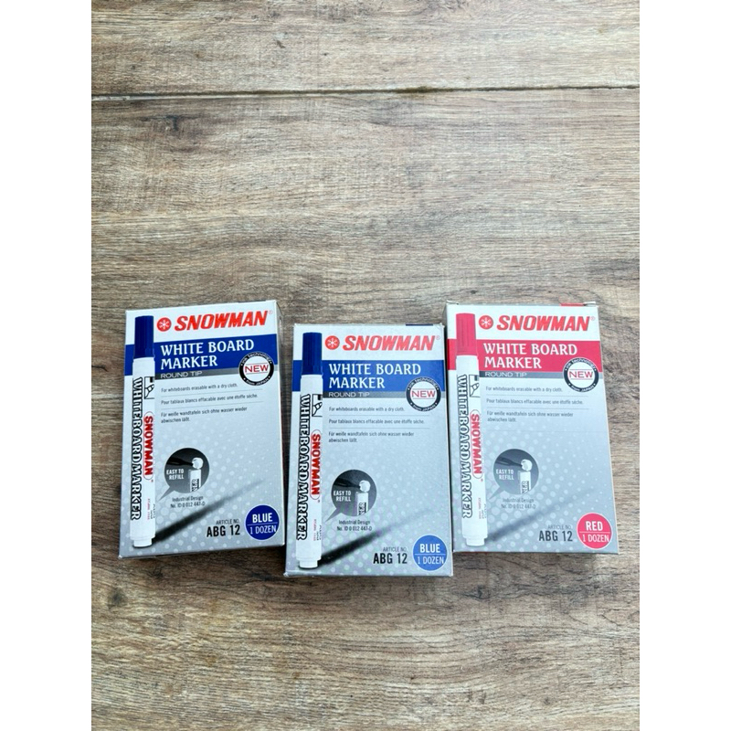 

Spidol Snowman ABG 12