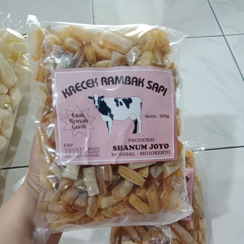 

krecek rambak sapi dadu 500gr