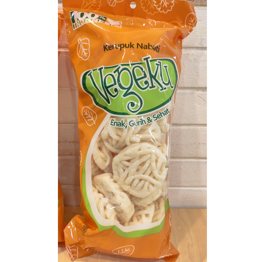 

KERUPUK VEGEKU VEGETATIAN/VEGAN VARIAN KENTANG KERITING