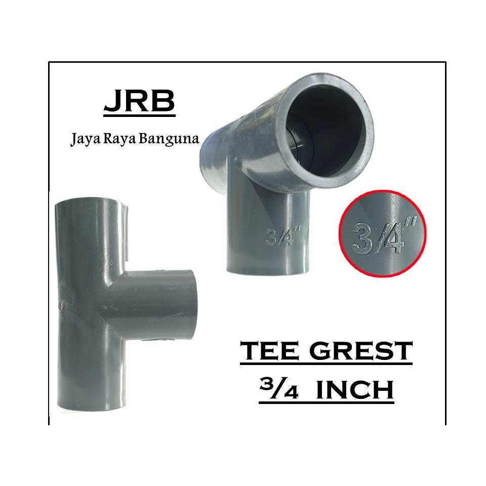 Tee AW 3/4" Grest T AW 3/4 Inch Grest