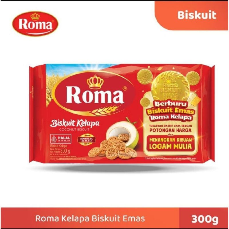 

Roma Biskuit Kelapa 300gr