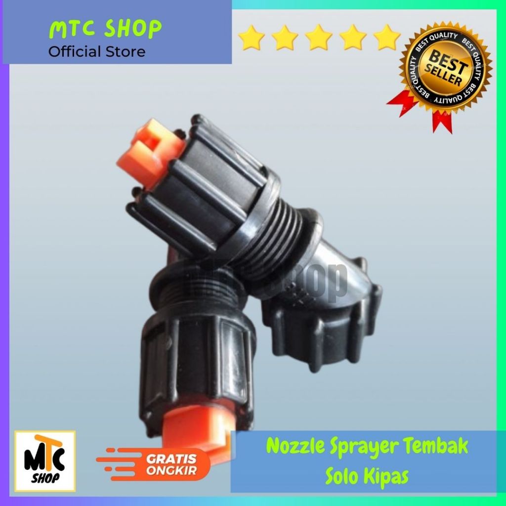 Nozzle Sprayer Tembak Solo Kipas | Nozzle Tembak Solo Kepala Kipas | Nozzle Spuyer Kipas/Pipih