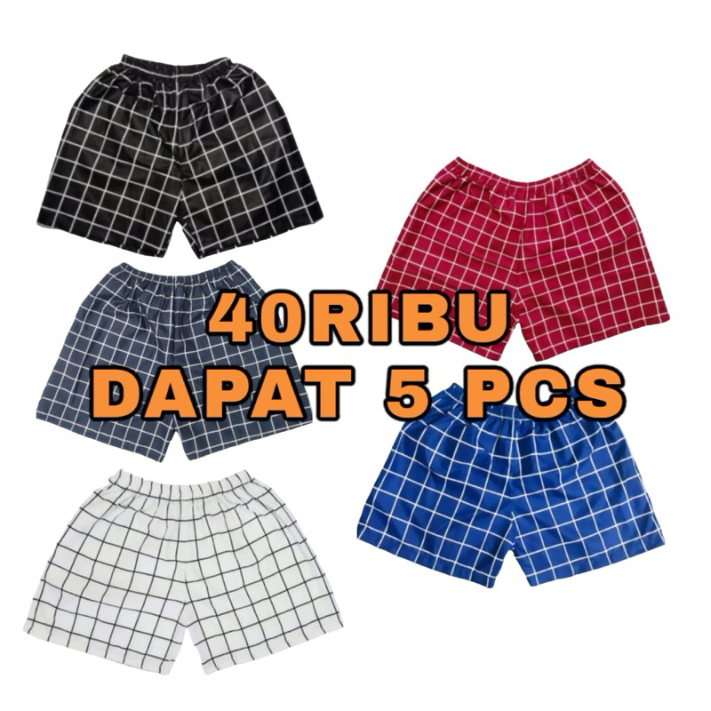 GROSIR BOXER DISTRO TARTAN PRIA WANITA HITS TERLARIS DEWASA REMAJA TERMURAH