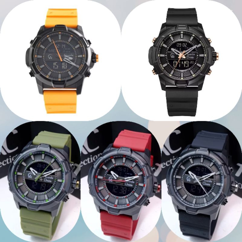 JAM TANGAN PRIA ALEXANDRE CHRISTIE AC9375 / AC 9375 ORIGINAL 100 %
