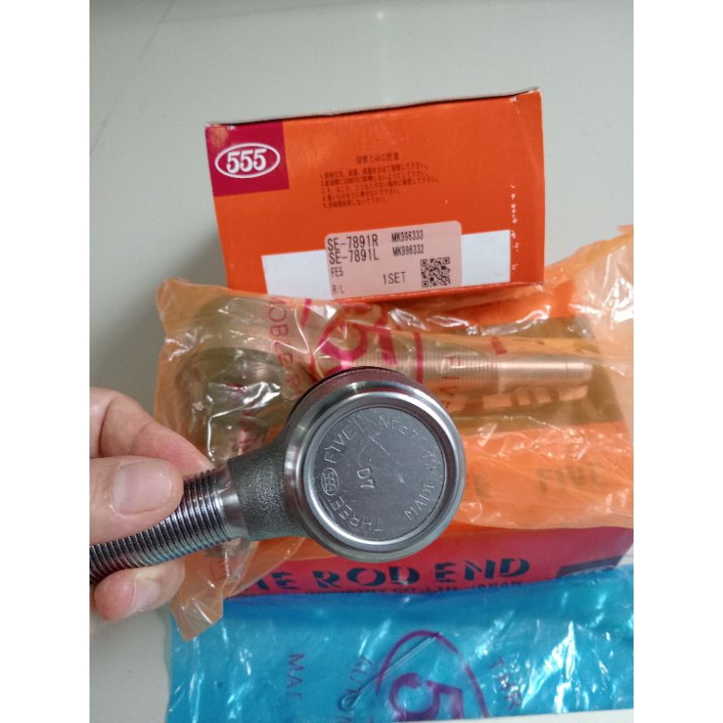 TIE ROD END 555 JAPAN MITSUBISHI PS125 CANTER TURBO ASLI HARGA 1SET