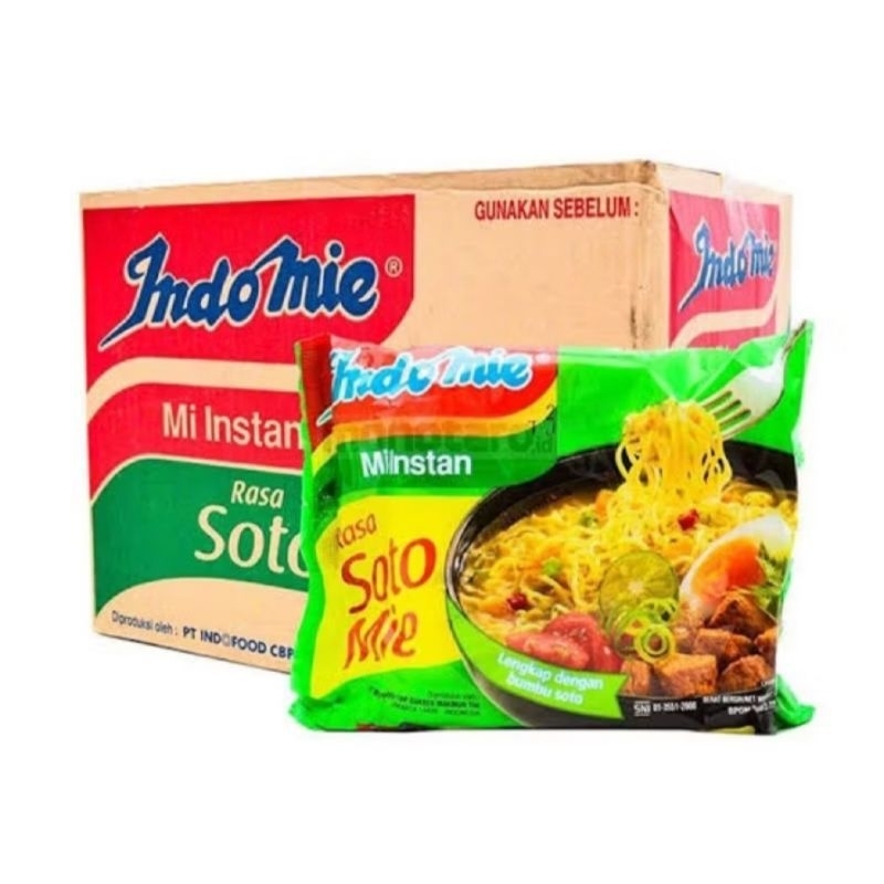 

Indomie Kuah Soto 1 Karton ( 40 pcs)