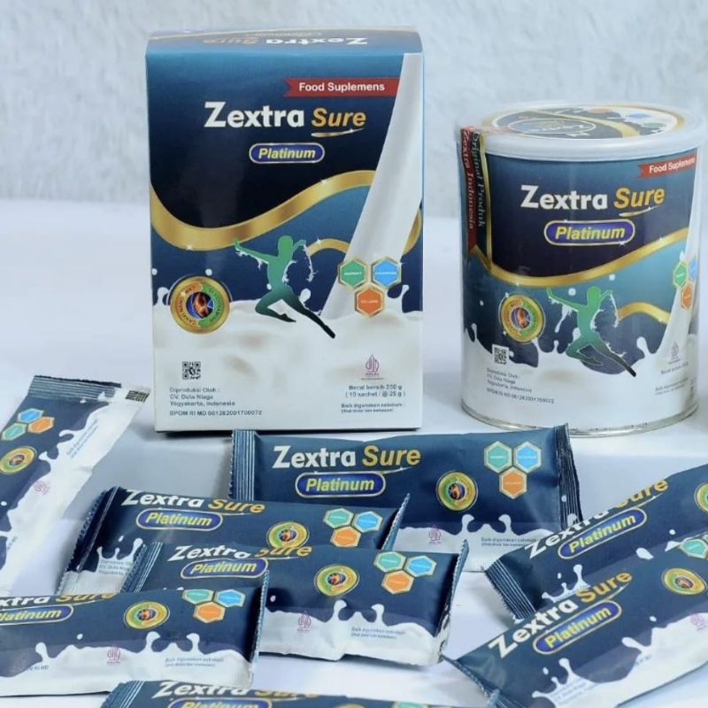

Zextra Sure Original susu Tulang Dan sendi cocok buat rematik Paling Efektif Zextra Plantinum Sudah BPOM
