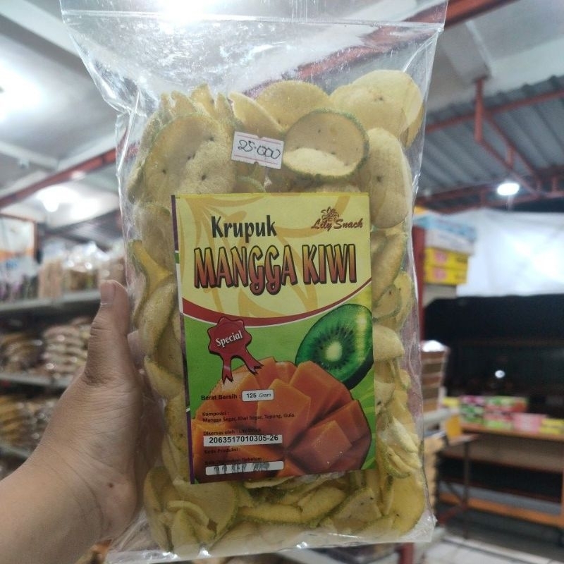 

Krupuk Mangga Kiwi Lily Snack
