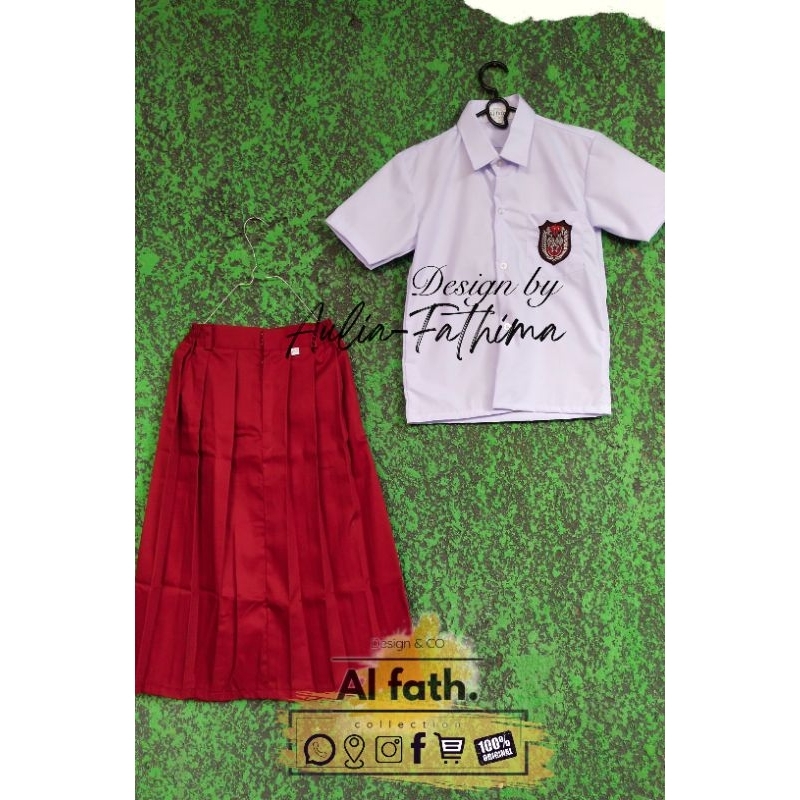 Seragam sekolah | baju sd | seragam setelan | 1 stel seragam sd
