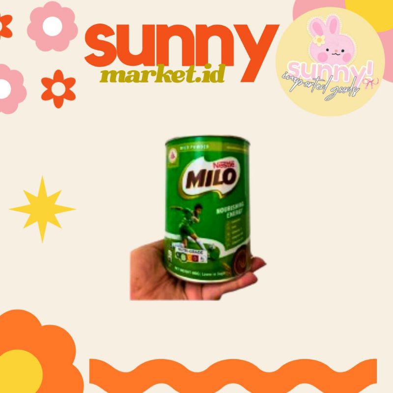 

SUNNYMARKET - MILO COKLAT COKELAT IMPORT IMPOR SINGAPORE SINGAPUR SG BUKAN MILO MALAYSIA / INDONESIA 400 GR