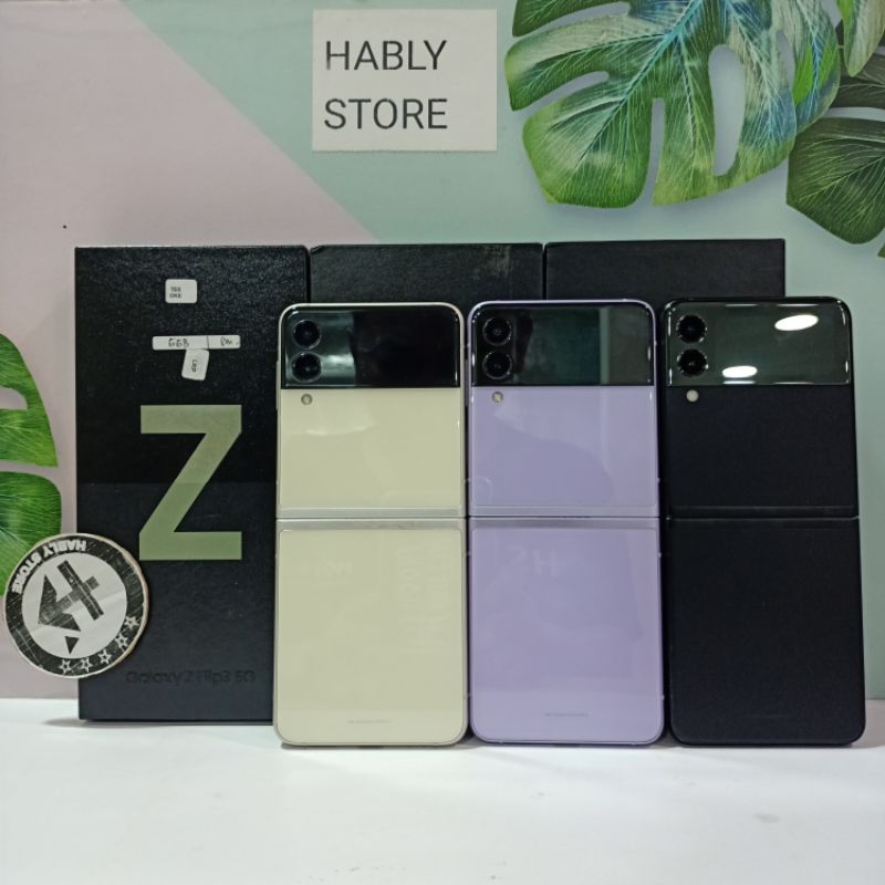 SAMSUNG Z FLIP 3 5G 8/128GB 8/256 GB SECOND FULLSET